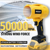 MIGOAT Cordless Leaf Blower 50000RPM Super Speed