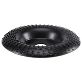 AA81-Grinder Wheel Disc 4 Inch Wood Shaping Wheel, Wood Grinding Shaping Disk For Angle Grinders With 5/8Inch Arbor