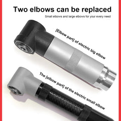 Electric Elbow Grinder Electric Die Grinder Polisher High Speed Rotary Tool for Metal Polishing, Wood Carving, DIY Craft Project