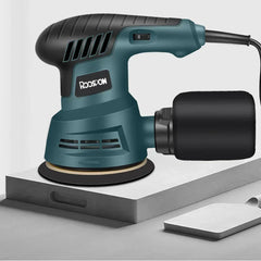 Electric Sander 300W Machine Random Orbital Polisher 110V&220V Variable Speed Sander with 125mm Sandpaper Car Polishing Machine