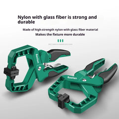 1pcs Quick Clamp Heavy Duty Table Vise for Drilling Machine Terminals C Resin Woodworking Tool Professional Locking Pliers Grip