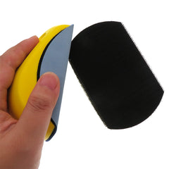 5'' 6'' Hand Granding Block PU Hand Sanding Block Abrasive Tool for Hook & Loop Sandpaper Automotive Sanding Disc