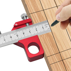 Combination Square 0-300mm Carpenter Square Angle Ruler 45/90 Degree Marking with Precision Etched Scales