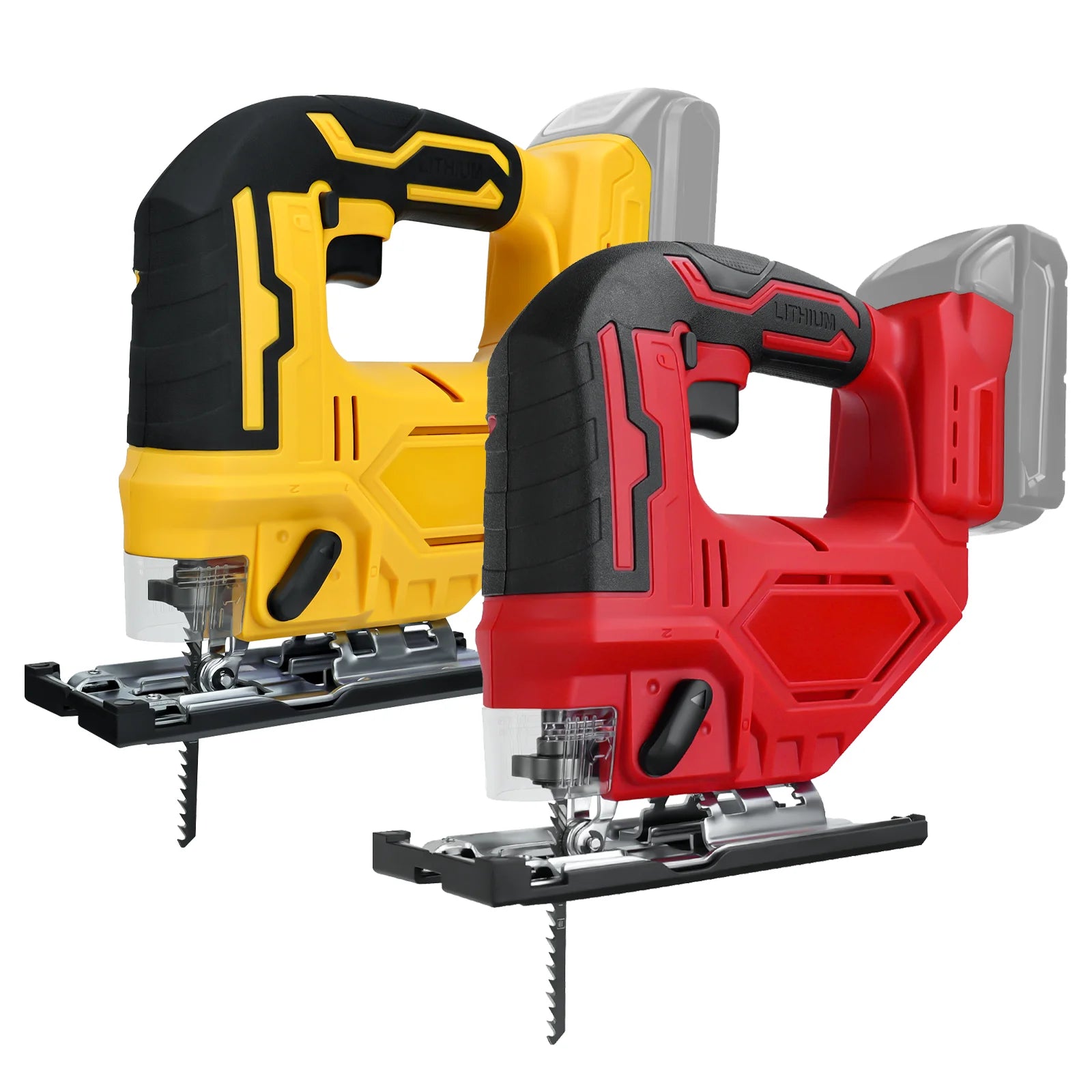 Electric Jig Saw 2700RPM Cordless Jigsaw 3 Orbital Settings Multi-Function Woodworking Tool For Dewalt/Milwaukee 18V 20V Battery
