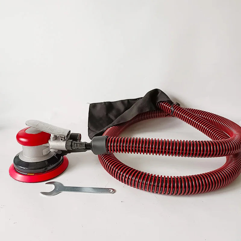 Pneumatic Orbital Sander Air Grinder，125mm/150mm Vacuum Eccentric Polishing/Grinding Machine Pneumatic Tools
