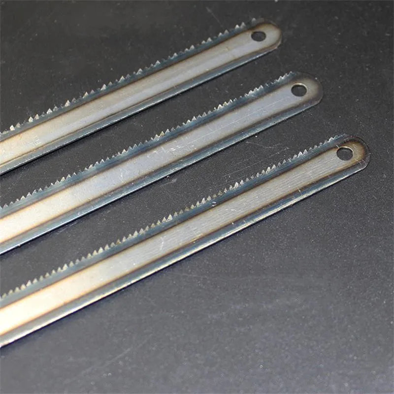 10pcs 12 inch hacksaw blades for woodworking hand with strong high carbon steel high toughness saw blades
