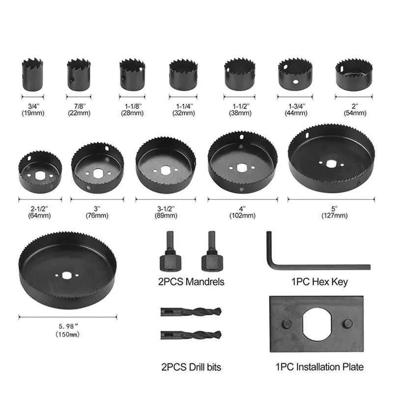 Hole Saw Set