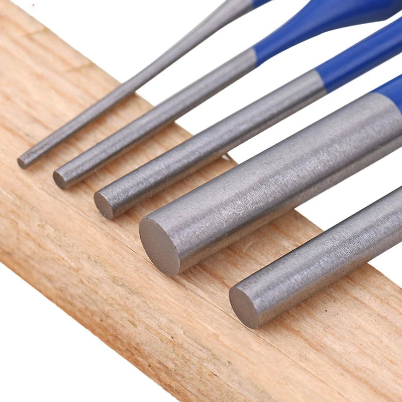 Center Positioning Punch Alloy Chisel Punch Set 3-8mm CR-V Steel