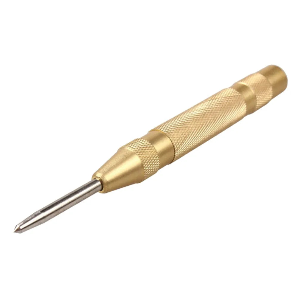 Automatic Centre Punch 5" Spring Loaded Marking Starting Holes Tool Steel