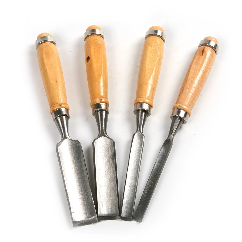 4Pcs Woodworking Chisels Set