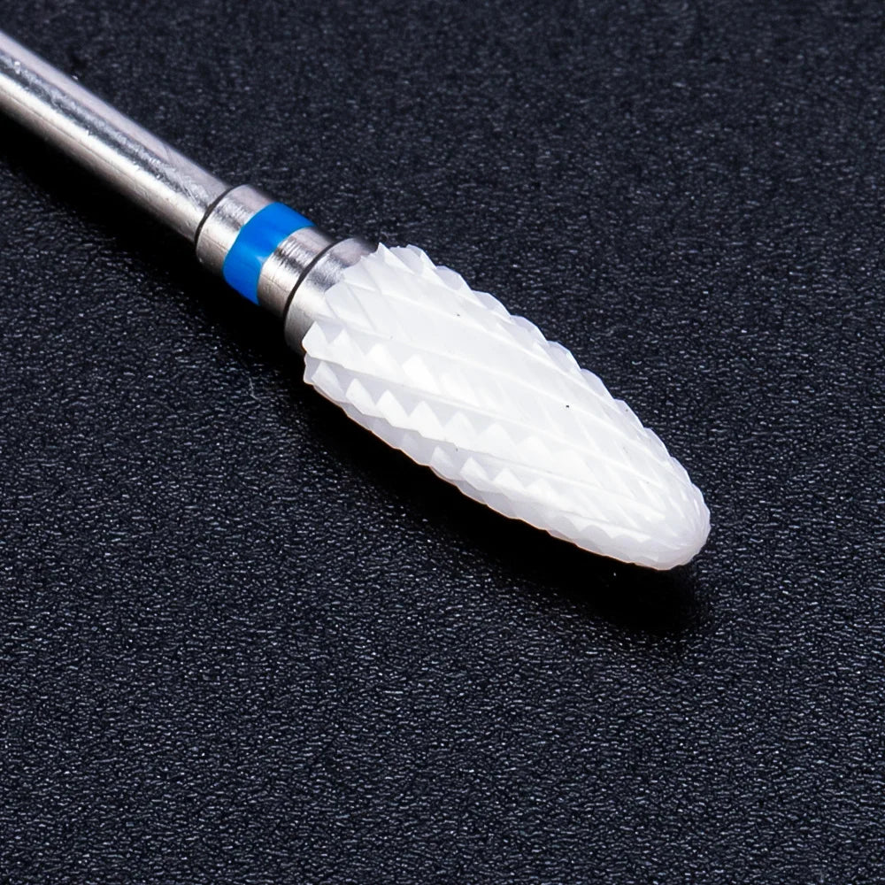 Ceramic Nail Drill Bit Electric Manicure Drills For Machine Milling Cutter Nail Burr Pedicure Accessories Tools