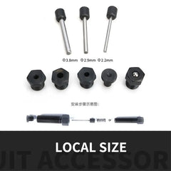 Heavy Duty Motorcycle Bike Chain Breaker Cutter Splitter Riveter Tool Set 415-630