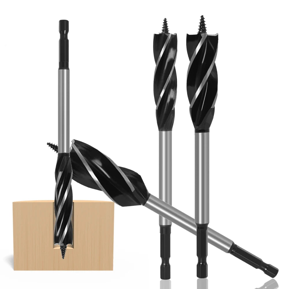10mm-35mm Twist Drill Bit Set Wood Fast Cut Auger Carpenter Joiner Tool Drill Bit For Wood Cut Suit for woodworking