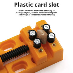 Universal Table Fixed Vise Clamp Adjustable Bench Vise DIY Sculpture Craft Carving Mini Bench Vise Clamp For Drilling, Engraving