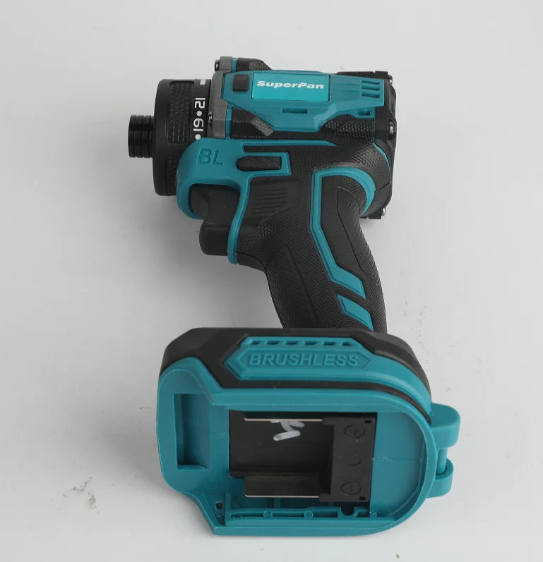 Cordless Impact Driver, 20V Brushless, Durable Build, Industrial Grade, for Workshop & Construction, Bare,For makita Battery