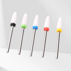 Ceramic Nail Drill Bit Electric Manicure Drills For Machine Milling Cutter Nail Burr Pedicure Accessories Tools