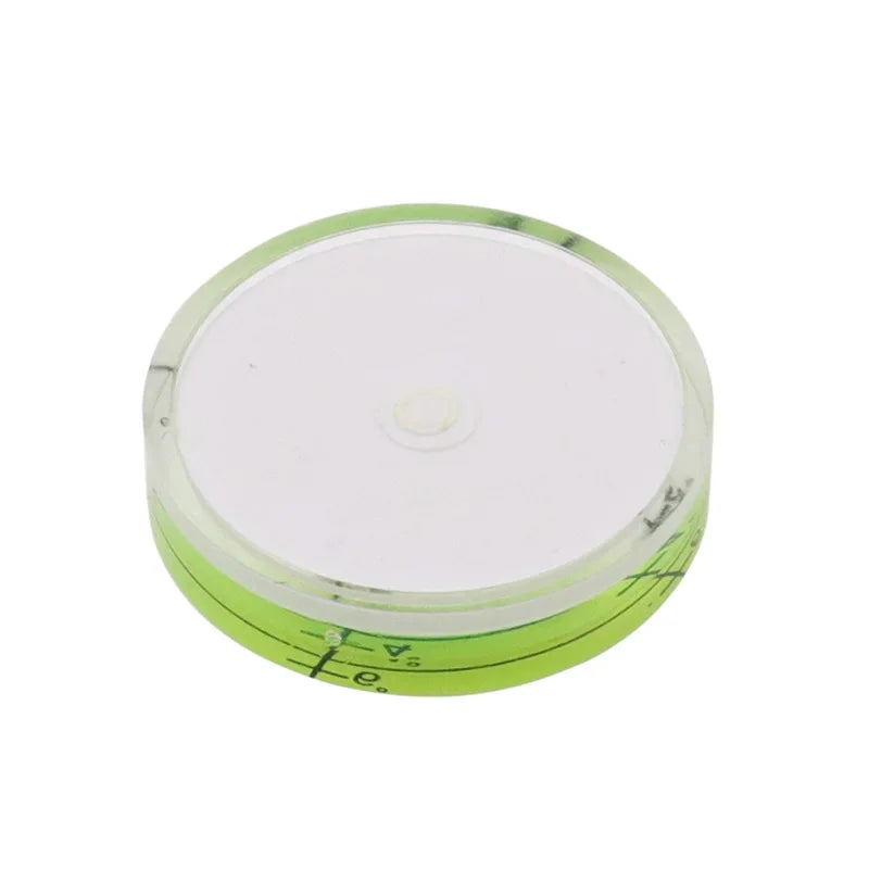 Universal Spirit Level Bubble 32x7mm Mini Bullseye Level for Tripod Furniture