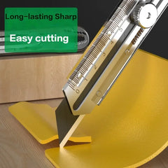 Utility Knife Box Cutter 8 In 1 Mutipurpose Stainless Steel Retractable Heavy Duty Waterproof Snap off Cutter Knife And Blades