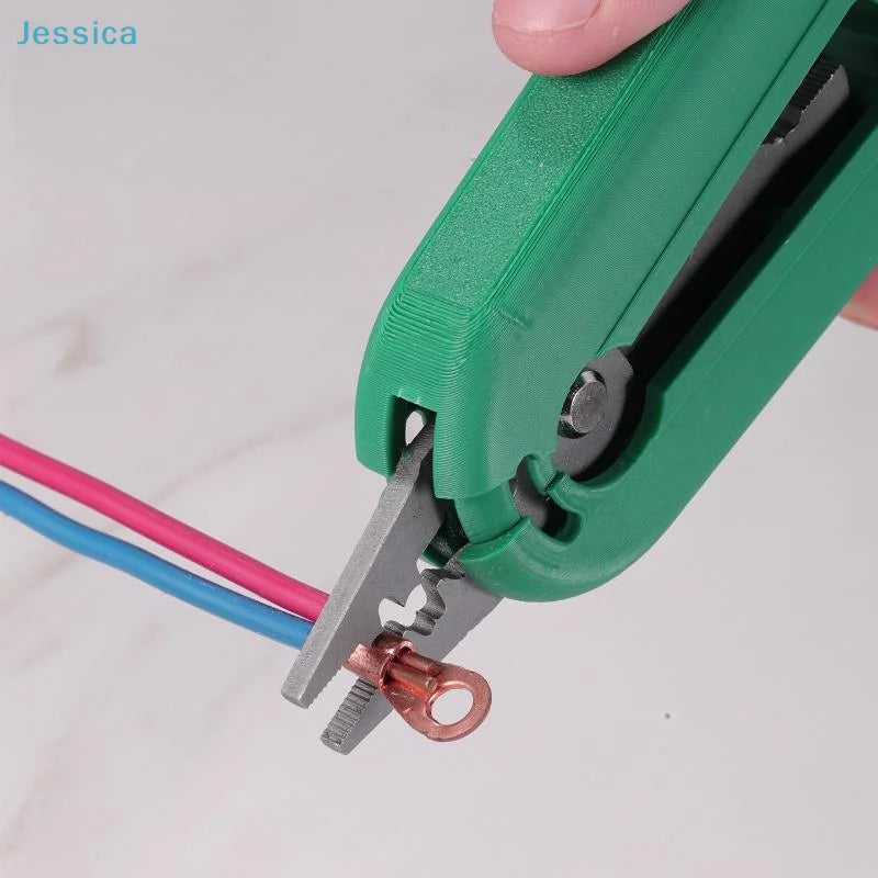 ♥Multifunctional Wire Stripper Tool - 3-in-1 Portable Cable Stripper for Electrical Wire Cutting & Stripping
