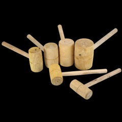 Hand Tool Knock-resistant Carpentry Hammer Handmade Durable Handmade Hammer Safe Practical Wood Hammer DIY