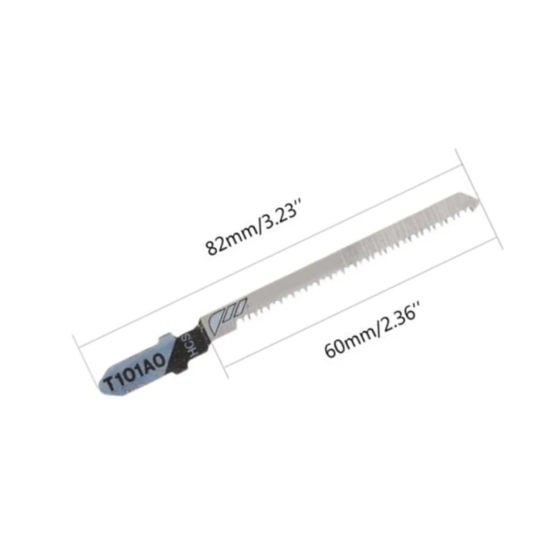 Jigsaw Blades T Shank 20 Pack T101AO Contractor Jigsaw Blade Set 3-Inch 20TPI Optimized for Cutting Wood PVC Plastic