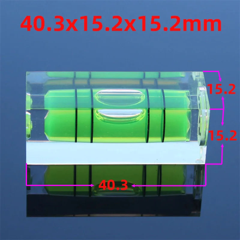 Spirit Level Bubble Water Bead Circular or Square For Horizontal Level Ruler Bar Rule Maintenance Accessory 1PCS