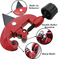 1PC Pipe Cutter,  3-28mm/3-30mm Tubing Cutter, Heavy Duty Tube Cutter Tool for Cutting Copper,Aluminum Stainless Steel
