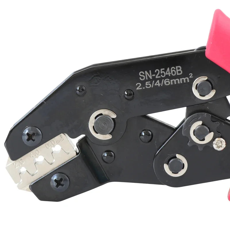 Crimping Pliers Set Terminal Eletrico Wire Clip Connector Electric Wiring Tools Crimper For MC Tool Plier Solar Energy 2546B 4