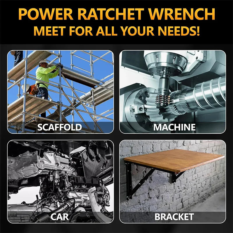 Electric Ratchet Wrench DCF512 20V Battery Cordless Driver DCF512 Removal Screw Nut 3/8" Driver Power Tools Impact wrench