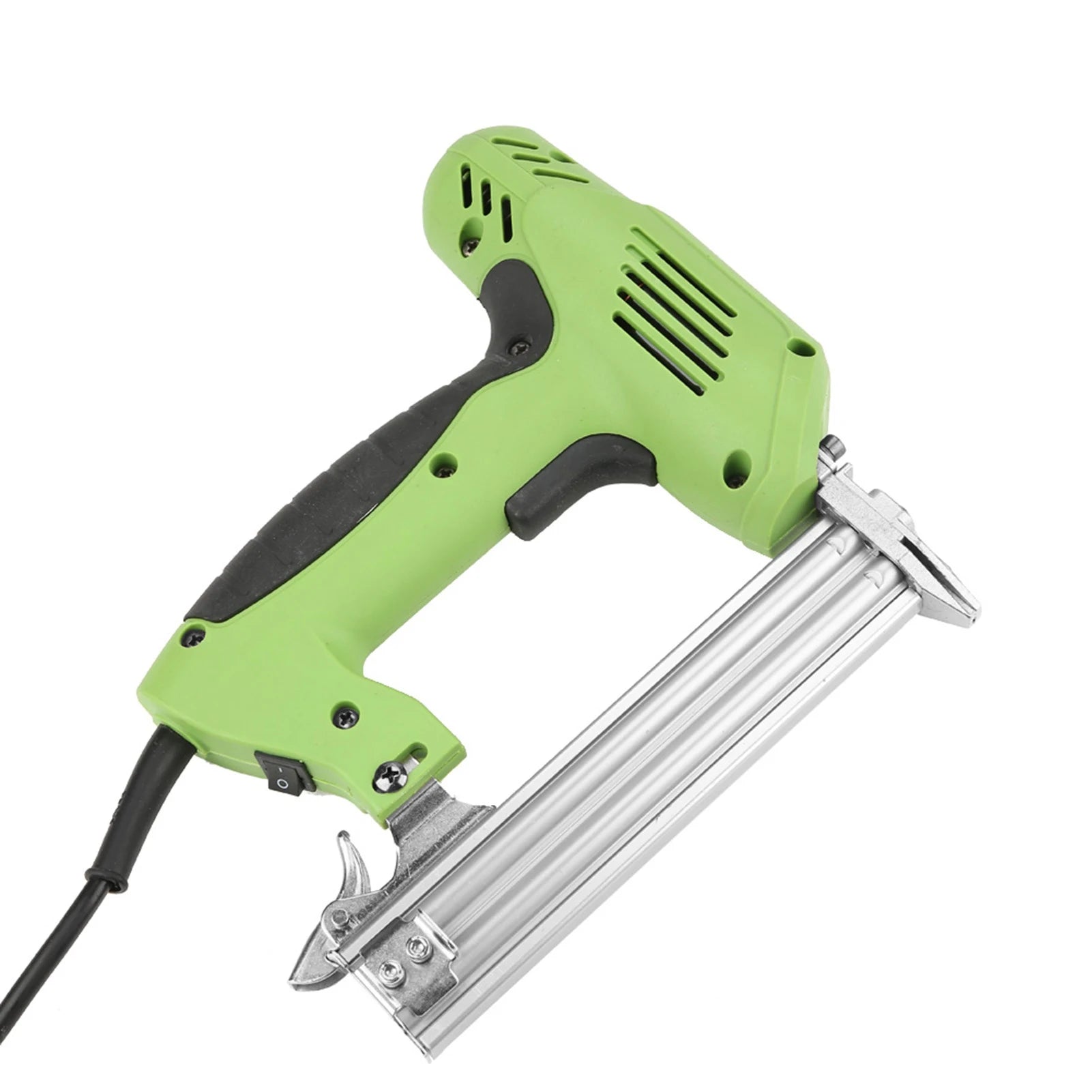 Electric Nail Gun Ergonomic Soft Grip Multifunctional Corded Straight Brad Nailer for Furniture Making Wired Electric Nailer