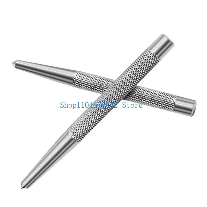 652F Super Strong Automatic Center Punch 5 inch Black Steel Spring Loaded Center Hole Punch with Adjustable Tension