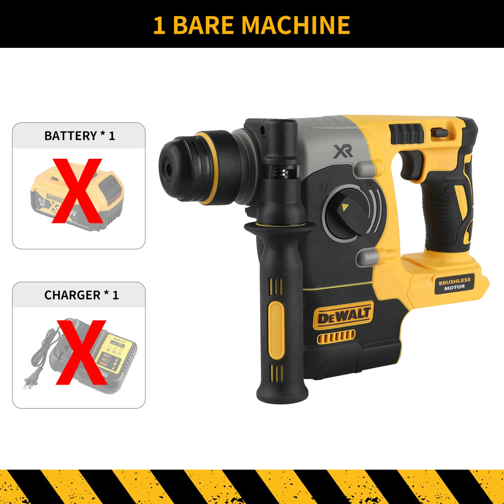 DEWALT 20V MAX Brushless SDS-Plus Impact Drill L-Handle Rotary