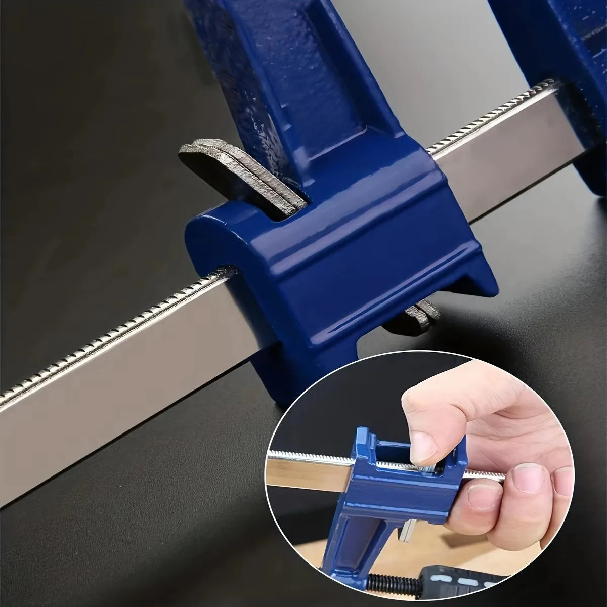 Wood Working Heavy Duty Bar Clamp,Adjustable Bar Clamps for Woodworking Quick Clamps F Clamp for Wood Working Home DIY Hand Tool