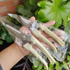 Garden Shears Pruning Scissors Gardening Tools Pruners for Flower Bushes Fruit Tree Plant Clippers for Florist Yard and Orchard