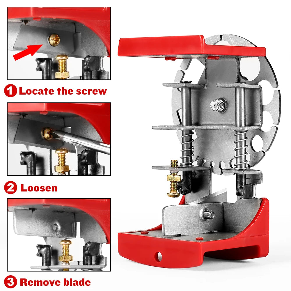 Wire Electrician Cable Cutter Universal Handheld Quick Stripper Portable Electric Wire Stripper Multi-Tool Crimping Tool
