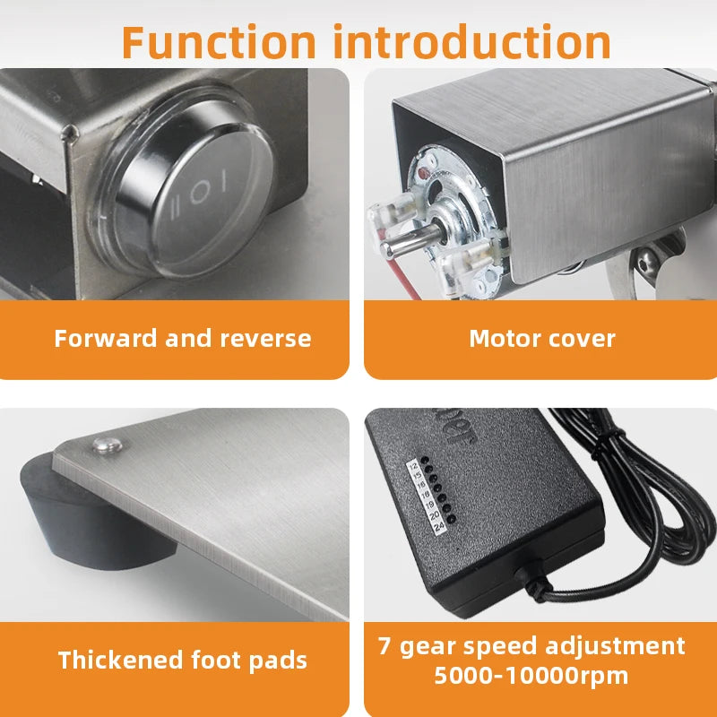 Mini Electric Belt Sander - DIY Home Polishing Grinding MachineAbrasive Belts Grinder for Sharpener Projects