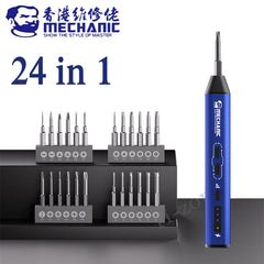 MECHANIC ES240 24in1 Universal Electric Screwdriver Set  forElectronic Products Maintenance Mobile Phone Disassembly Repair Tool