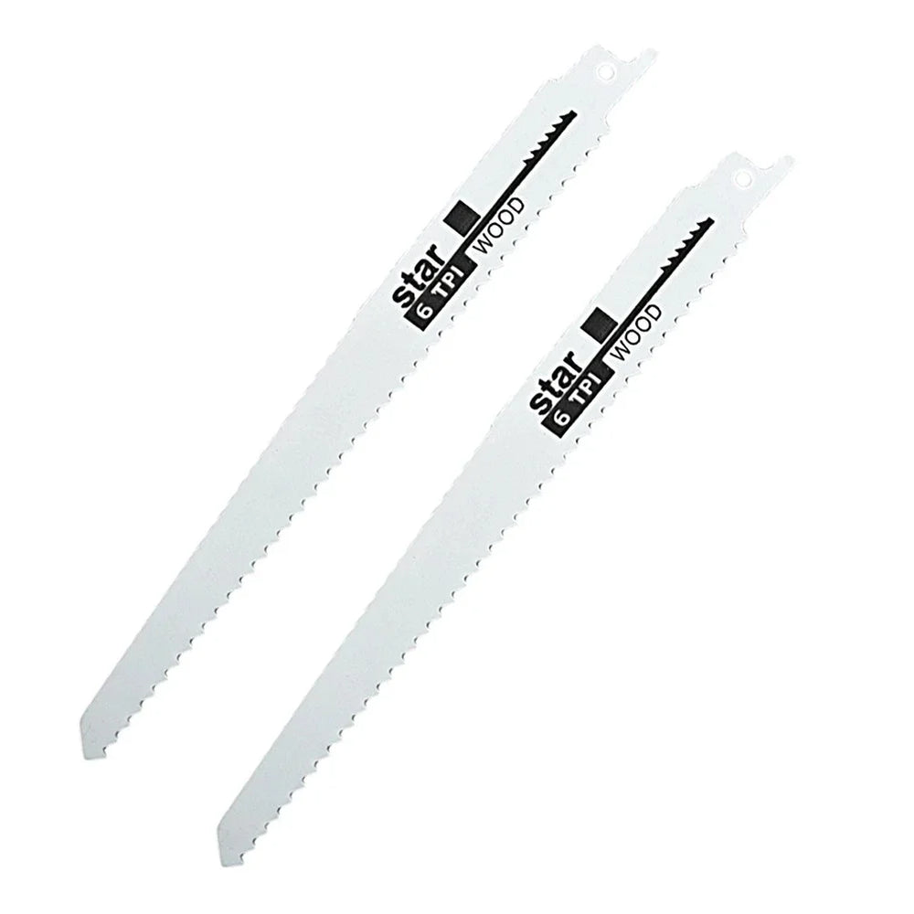 Reciprocating Saw Blades Reliable Reciprocating Saw Blades for Clean and Efficient Wood & Metal For Cutting (8pcs)