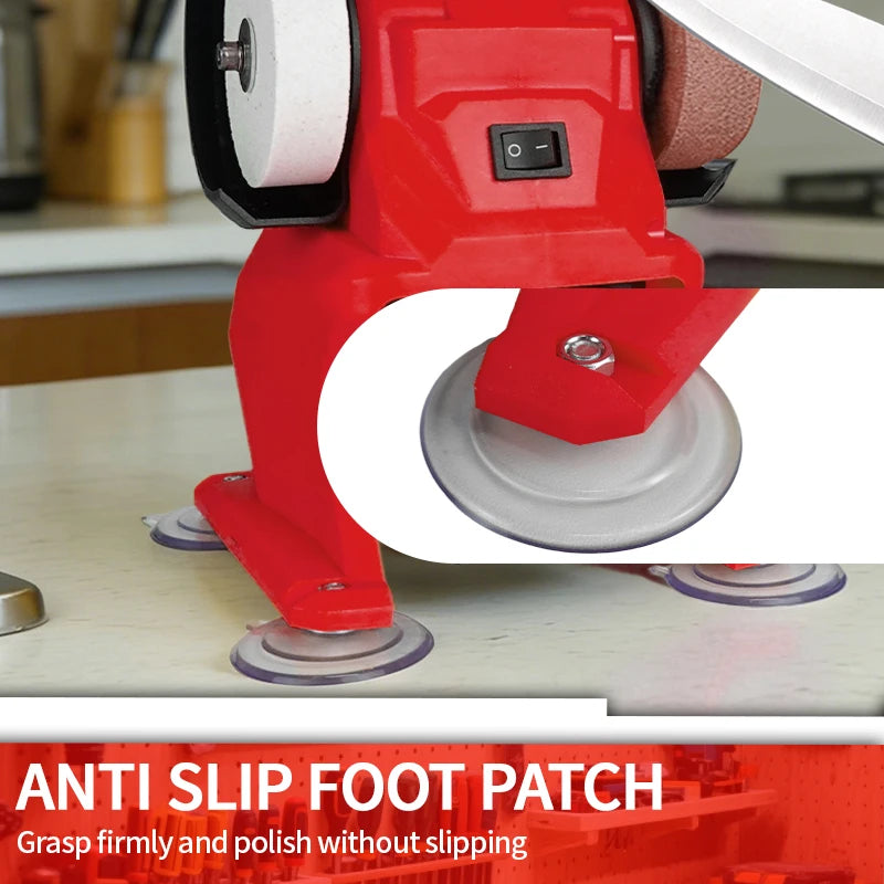 Cordless Electric Bench Grinder Table Grinder Double Grinder Polishing Grinding Stone Knife For for Milwaukee 18V Battery Pin