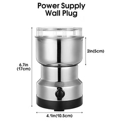 Electric Grinder Bean Grinding Tool Stainless Steel Milling Hine For Seeds Spices Herbs Multipurpose Nuts Coffee Grinder ﻿