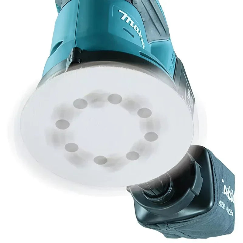 Orbital Sander Makita 18V DBO180Z - Low Vibration Efficient Furniture Polishing Woodworking Renovation Brushless Cordless Sander