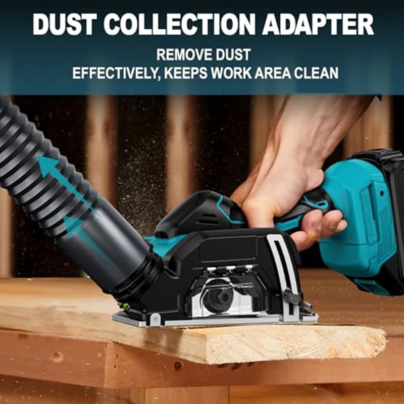 Makita  3 Inch Electric Cordless  Angle Grinder  Tile Cutter for Wood Tile Plastic 19500RPM  Cut Off Tool for 18V Battery