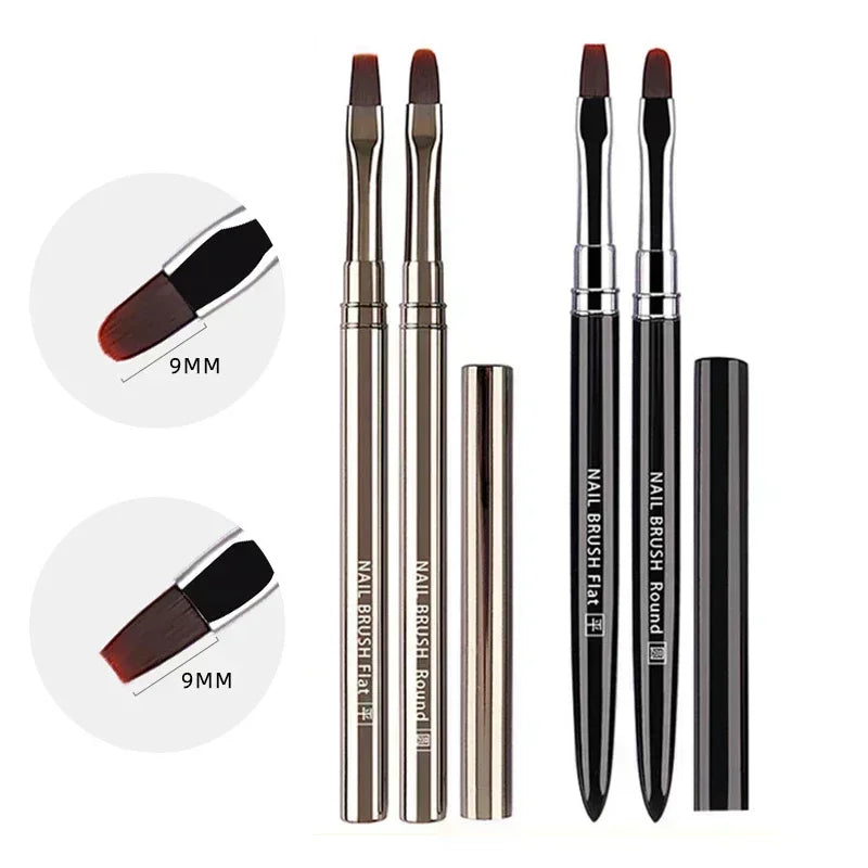 Nail Glue Phototherapy Pen UV Gel Brush Pen Acrylic Nail Art Painting Drawing Brush Manicure Professionnel Brushes Tool