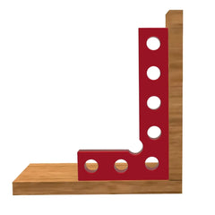 Carpenter Square, L Square Right Angle Ruler ,Small Pocket Wood Working Tool, Aluminum Framing Alloy Square for Measuring Layout
