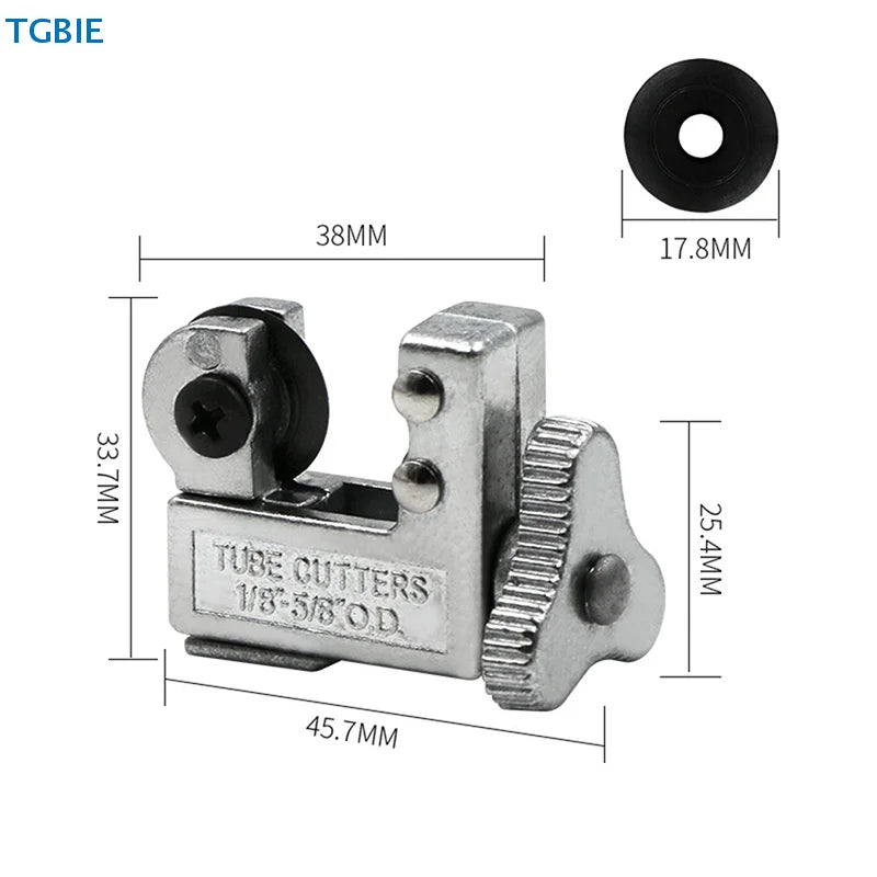 [TL][TL]Pipe Cutter Tube Cutter Copper Brass Aluminium Stainless Steel Pipes Cutting Tool Refrigeration Repair Tool