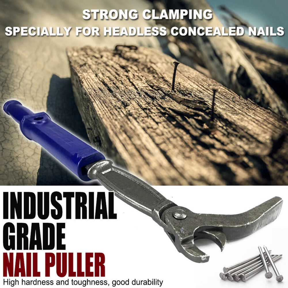 Nail Puller Wrecking Pry Bar High Carbon Steel Hand Tool for Woodworking Maintenance Nail Extractor Tool