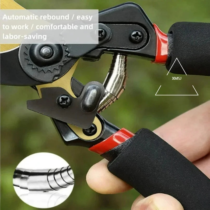 Garden Pruning Shears Plant Trim Horticulture Hand Pruner Shrub Garden Scissor Orchard Branch Shear Professional Pruning Tool