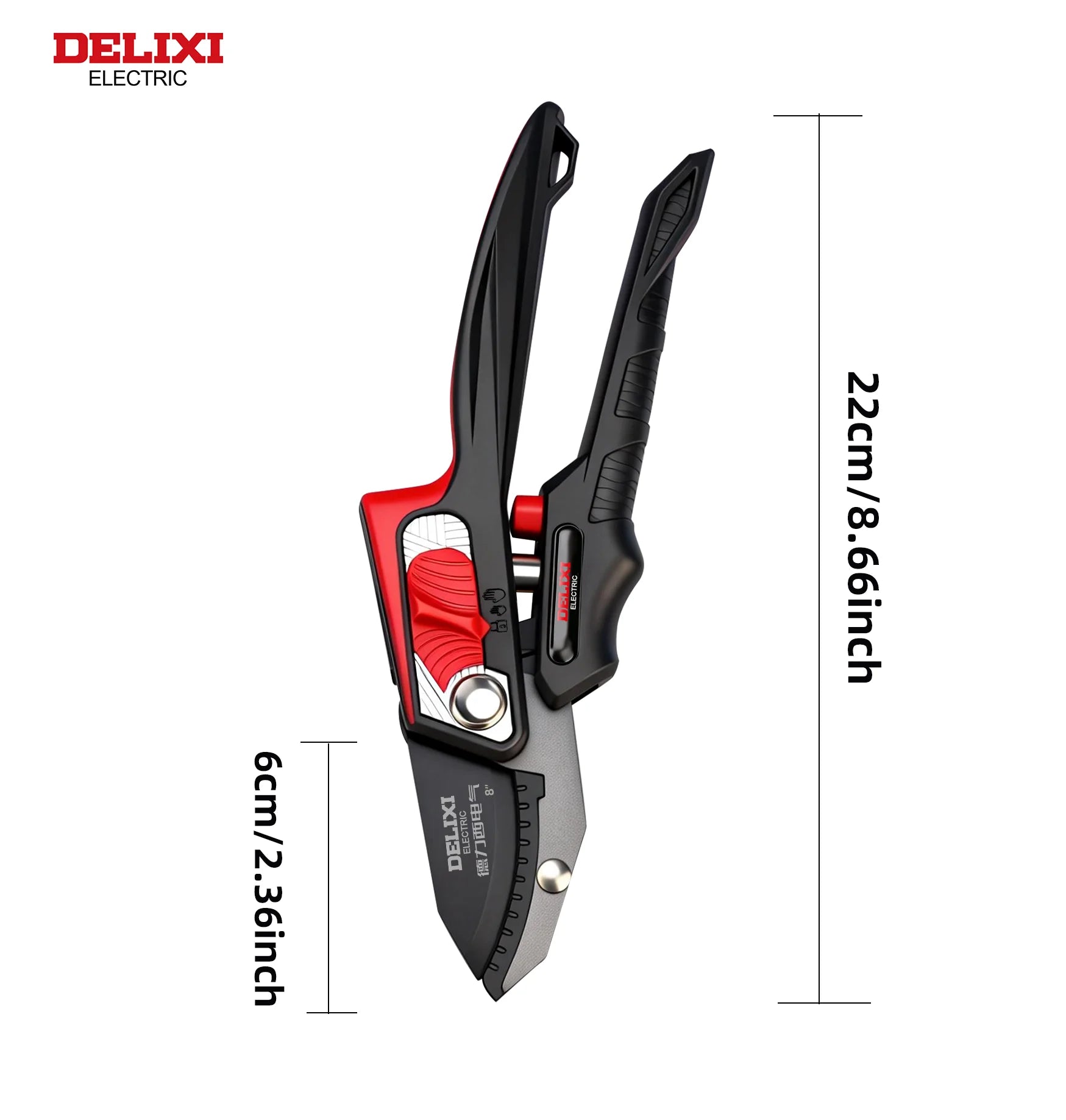 Pruning Shears 9inch Professional Garden Scissors Heavy Duty Hand Tools for Gardening Sharp Bypass Secateurs for Plants Trimming