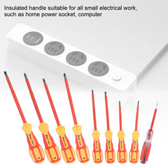Magnetic Screwdriver Screwdriver Set For Electrician Hand Tools Insulated Multifunctional Electrician Phillips Slotted Bits