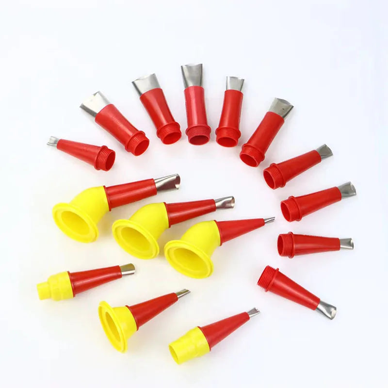 28pcs Stainless Steel Caulking Finisher Caulk Nozzle Applicator Glue Silicone Caulking Tools Sealant Kitchen Bathroom Sink Joint